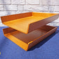 ミッドセンチュリーモダン Mid-century modern チーク材 プライウッド レタートレイ 2段 ●