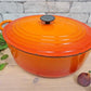 ルクルーゼ LE CREUSET 35cm ココットオーバル 両手鍋 日本未発売品 ●