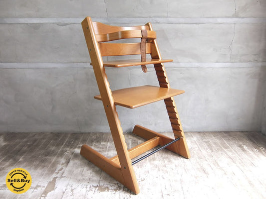 ストッケ STOKKE トリップトラップ TRIPP TRAPP 旧型 ベビーチェア ナチュラル ♪