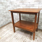 チーク古材 サイドテーブル ランプテーブル アジアン家具 ビンテージ クラフト 木味 ●