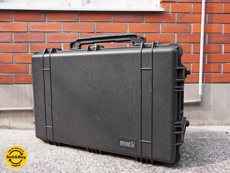 ペリカン pelican 1650 ツールケース ブラック キャスター付き フォームなし ●