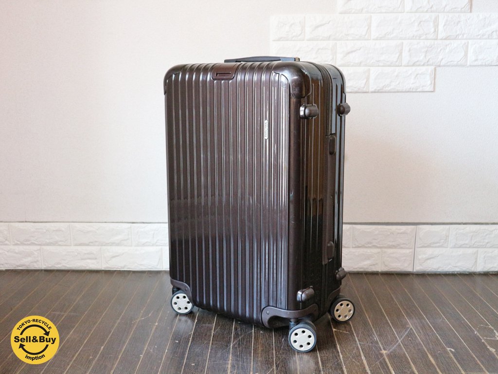 リモワ RIMOWA サルサ SALSA ブラウン キャリーケース Multiwheel 61L 4輪 ◎