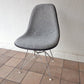 ハーマンミラー Herman Miller 55～70’s ビンテージ 2nd サイドシェルチェア VTG エッフェルベース DSR C&R.イームズ マハラム社 A.ジラルド生地 & 黒シェル ◇