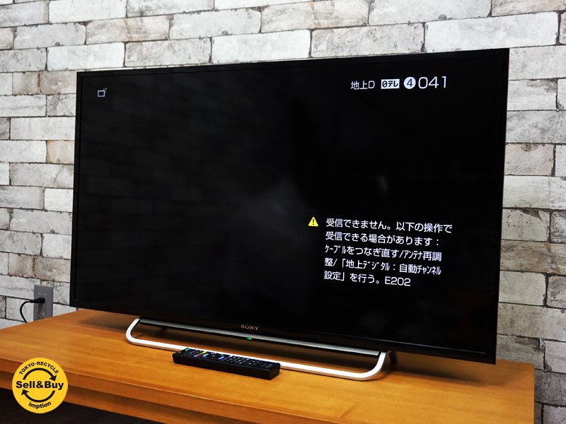 ソニー SONY 40V型 液晶テレビ BRAVIA KDL-40W600B フルハイビジョン 2014年製 ●