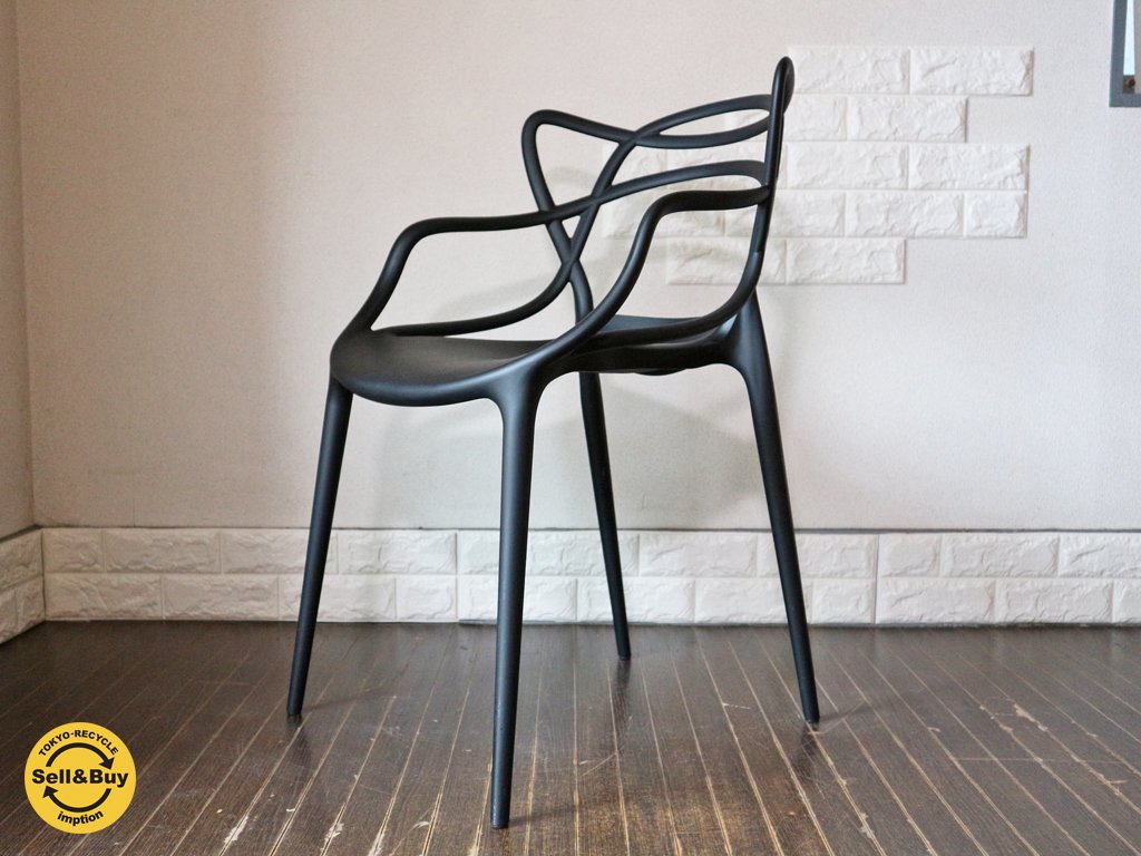 カルテル Kartell マスターズチェア Masters chair フィリップ・スタルク デザイン ブラック B ◎