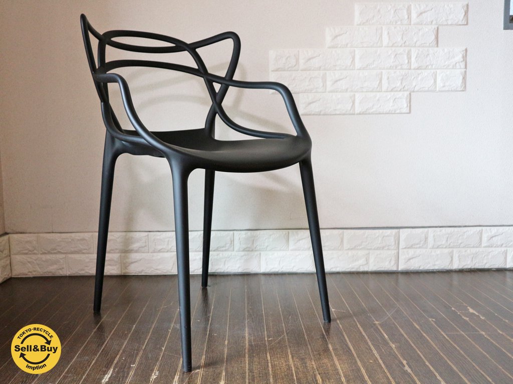 カルテル Kartell マスターズチェア Masters chair フィリップ・スタルク デザイン ブラック A ◎