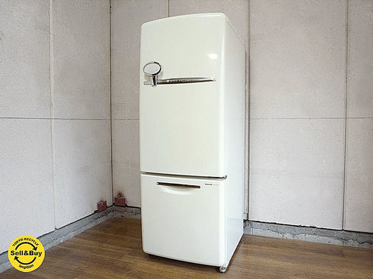 ナショナル National ウィル WiLL シリーズ パーソナルノンフロン冷凍冷蔵庫 フリッジミニ FRIDGE mini 廃盤 ホワイト '03年式 162L ◇