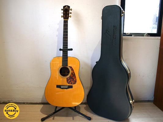 モーリス Morris 廃盤 アコースティックギター WM808 特約店専売モデル オリジナルハードケース付 ★