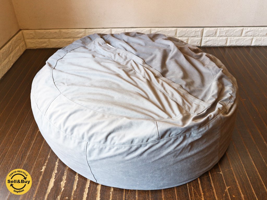 リーンロゼ ligne roset グラップ GLUP ビーズクッション ソファ グレー◎