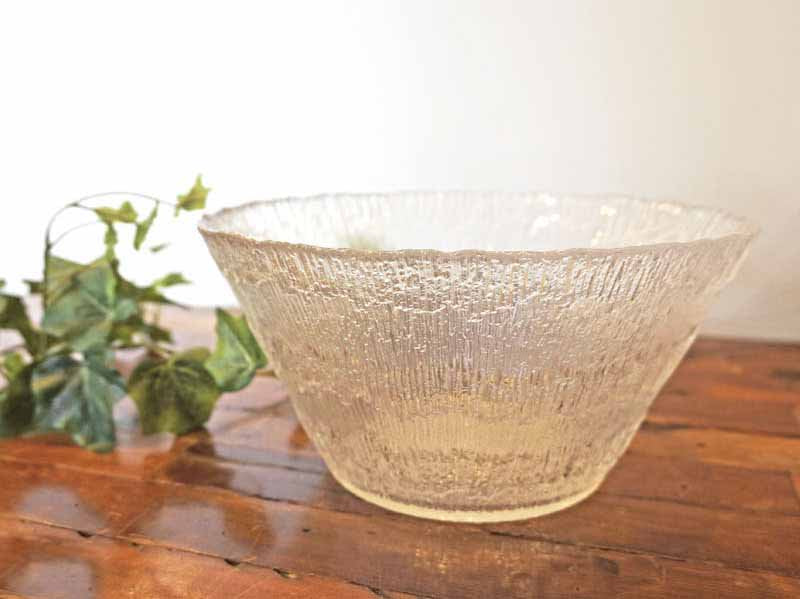 イッタラ Iittala ソラリス SOLARIS ガラスボウル ビンテージ タピオ・ヴィルカラ ●