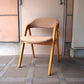 辻木工 70's TSUJI ビンテージ ダイニングチェア Dining chair オーク材 ファブリックシート ★