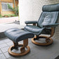 エコーネス EKORNES プリンス コンチェル ストレスレスチェア オットマン付き パーソナル リクライニングチェア Stressless 北欧 ノルウェー■