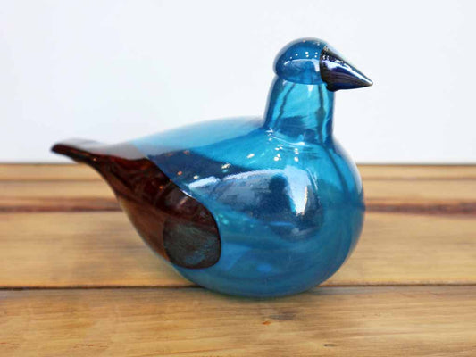 イッタラ iittala イッタラバード indigo bunting SCOPE 別注 オイバ・トイッカ Oiva Toikka 箱付 ◎