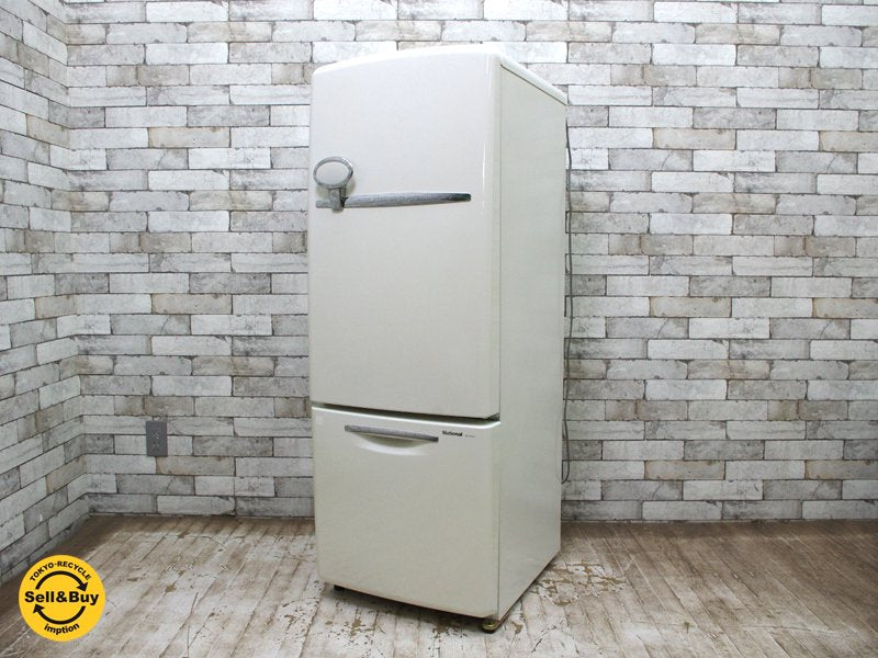 ナショナル National ウィル WiLL FRIDGE mini 162L 冷凍冷蔵庫 2004年製 NR-B162R-W 希少廃番 ●