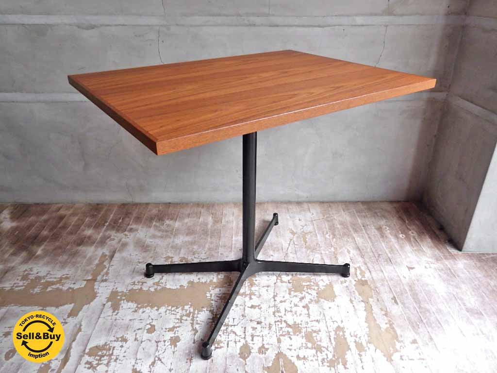 グリニッチ Greeniche オリジナルテーブル original table チーク材 カフェテーブル 幅80cm ♪