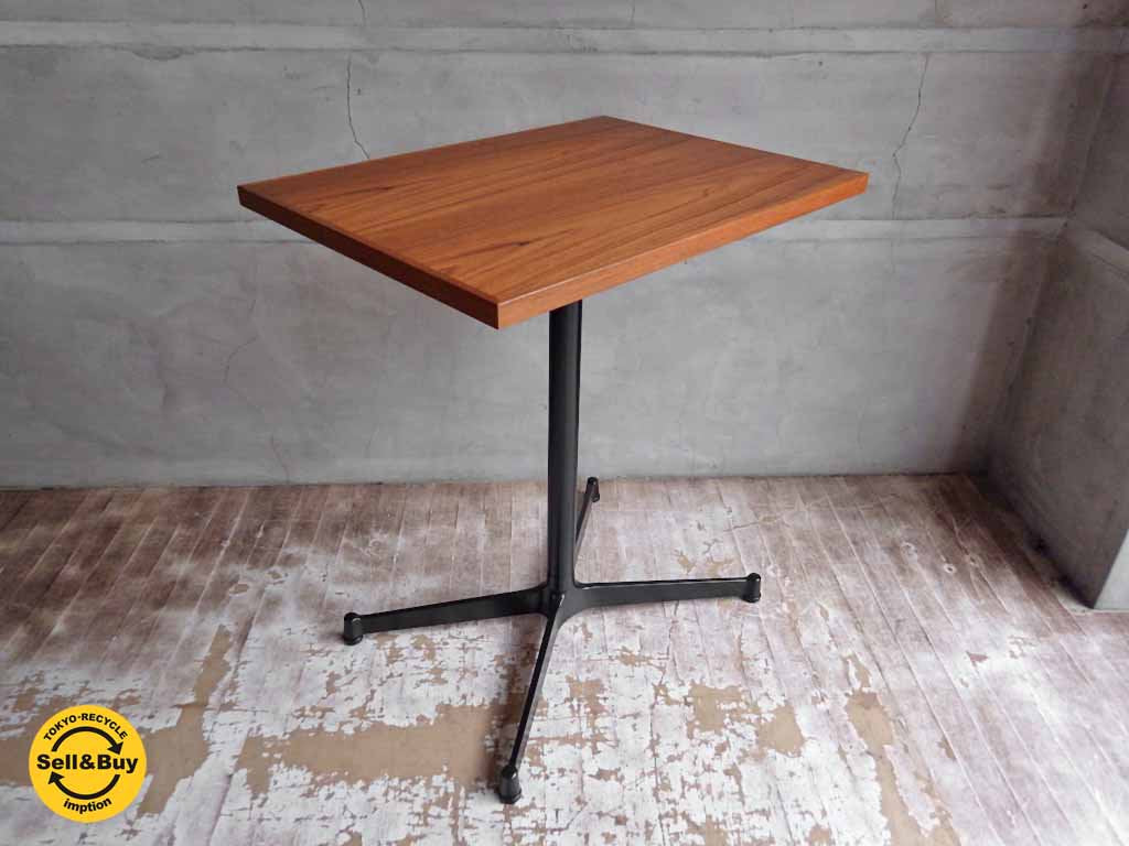 グリニッチ Greeniche オリジナルテーブル original table チーク材 カフェテーブル 幅60cm ♪