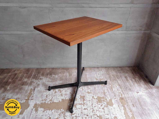 グリニッチ Greeniche オリジナルテーブル original table チーク材 カフェテーブル 幅60cm ♪