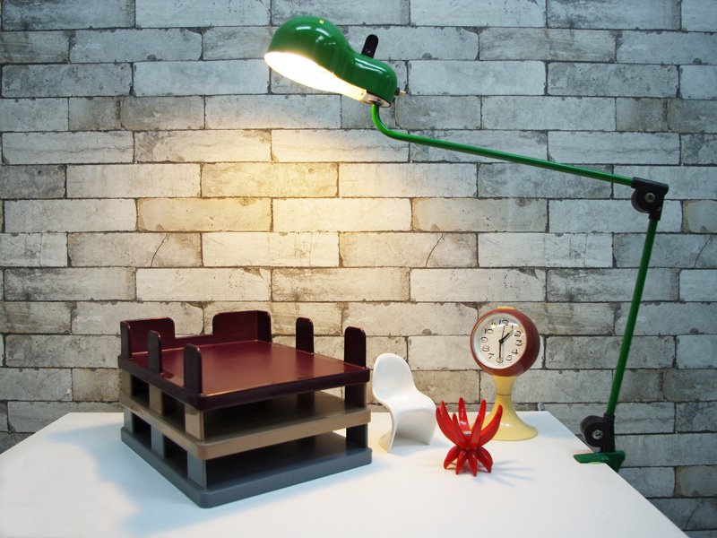 スティルノボ STILNOVO TOPO デスクランプ desk lamp ジョエ・コロンボ 1960-70's ビンテージ 希少 ●