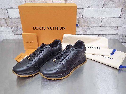 シュプリーム × ルイ・ヴィトン Supreme × Louis Vuitton ランアウェイ スニーカー Run Away Sneaker ブラック 約25cm 未使用品 ●