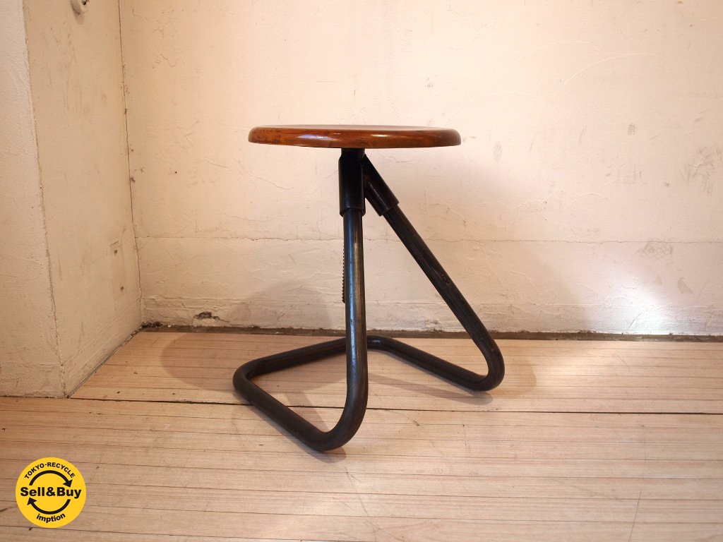 アクメ ファニチャー ACME Furniture ベルズ ファクトリースツール BELLS FACTORY STOOL A 廃盤 ネジ巻きスツール ★