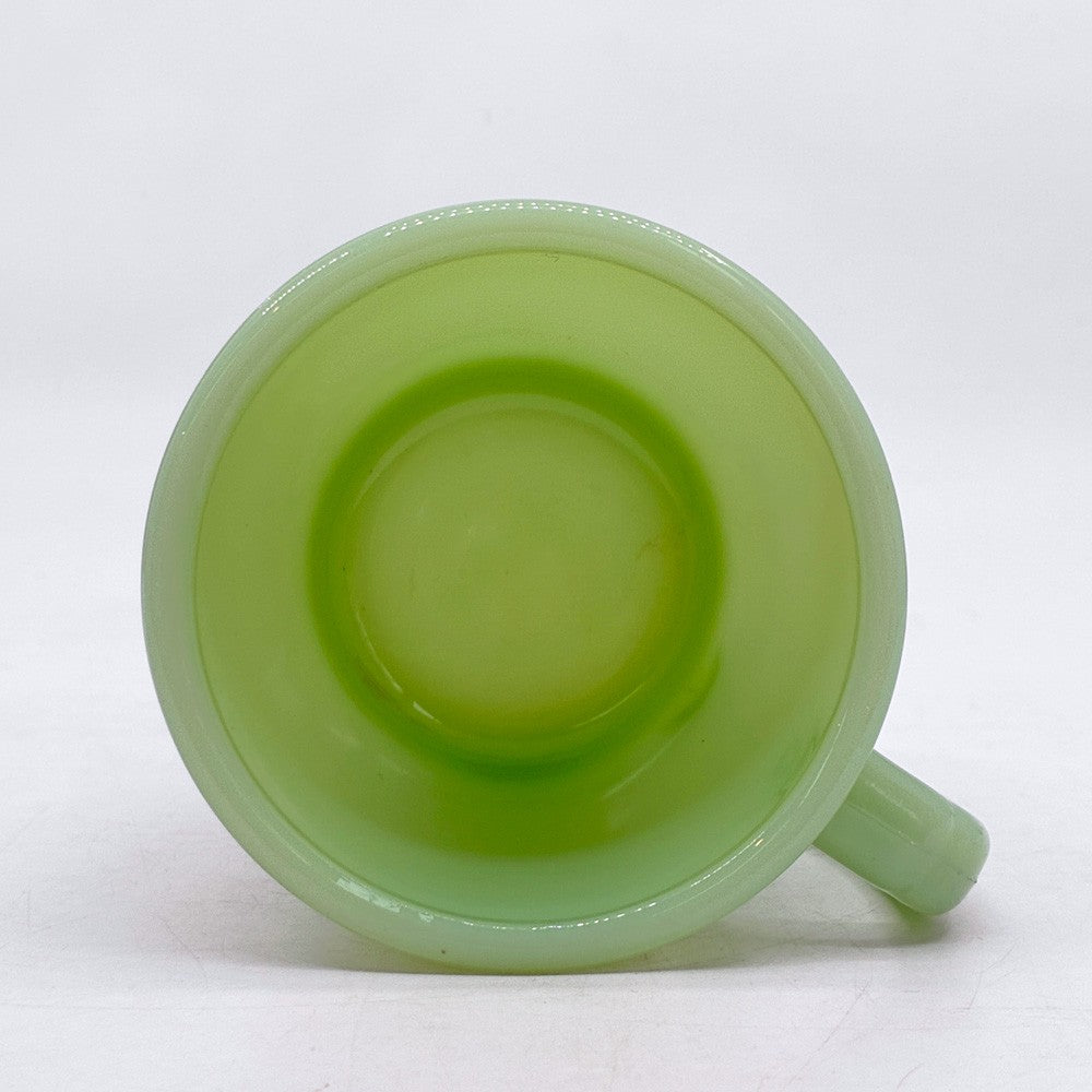 ファイヤーキング FIRE KING ジェダイ JADE-ITE マグカップ Dハンドル USビンテージ 1950年代～1960年頃 A ●