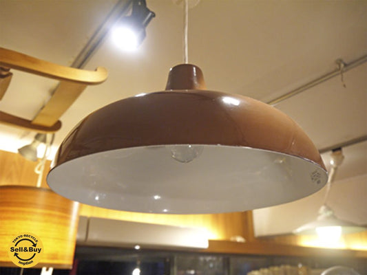 イデー IDEE クルランプ KULU LAMP ペンダントライト ブラウン ホーロー ■