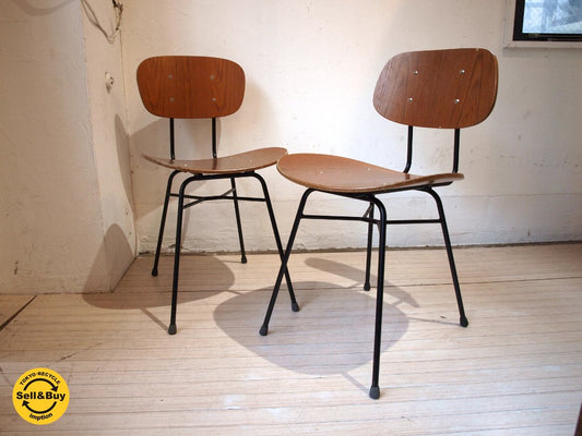 グラフ graf ad プランクトンチェア Plankton chair チーク Teak 2脚セット カフェチェア ダイニングチェア ★