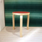 アルテック artek スツール60 stool60 3本脚 アルヴァ アアルト リノリウム レッド 美品 ★