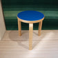 アルテック artek スツール60 stool60 3本脚 アルヴァ アアルト プライマリーカラー 希少ブルー 2009年 ★