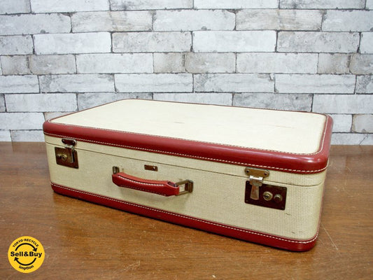 Warren ビンテージ vintage トランク trunk アメリカ製 店舗什器 撮影用 ●