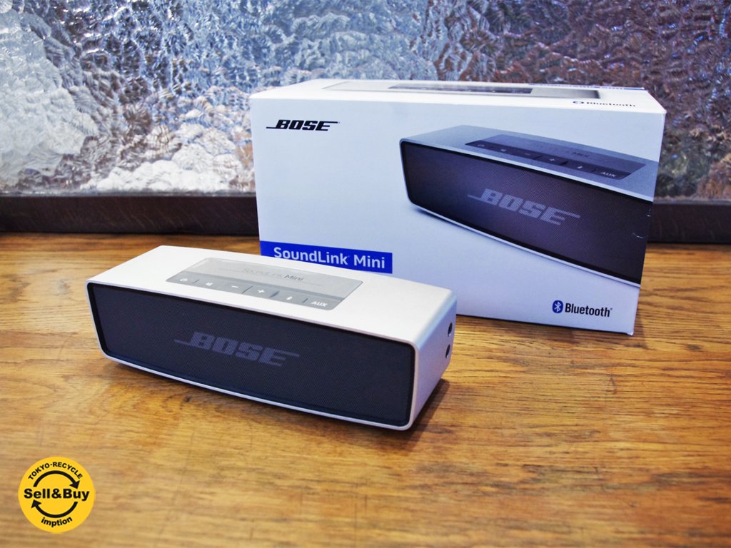 ボーズ BOSE サウンドリンク ミニ SoundLink Mini ポータブルワイヤレススピーカー Bluetooth 箱付き ●