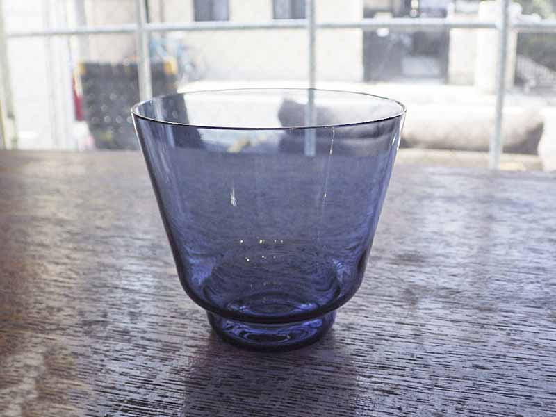 イッタラ iittala i-106 ビンテージ タンブラー ブルー ティモ・サルパネヴァ Timo Sarpaneva A ●