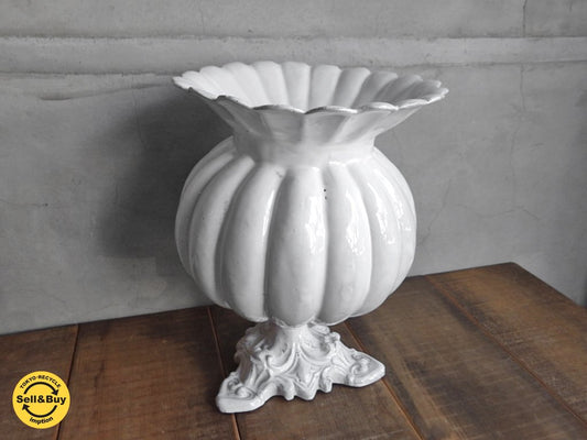 アスティエ ド ヴィラット Astier de Villatte ( カボチャ ) ベース Citrouille Vase 花瓶 希少♪