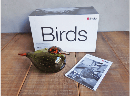 イッタラバード iittala birds by oiva toikka オイヴァ トイッカ グラスエイダー Grass Eider 北欧 インテリア♪