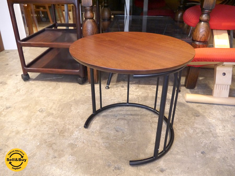 フクラ Hukla TMRB ウォールナット材天板 コーヒーテーブル サイドテーブル ■