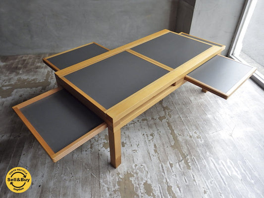 Bellato テトラテーブル TETRA TABLE HEXA Par6 basse Bernard Vuarnesson コーヒーテーブル エクステンション天板 ラージサイズ ♪