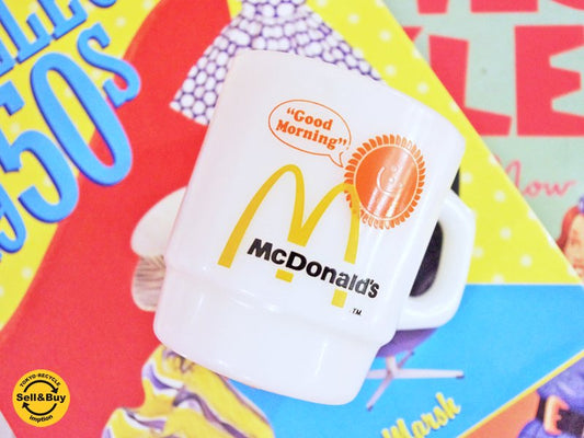 ファイヤーキング FIRE KING マクドナルド McDonald アドマグ マグ A ●