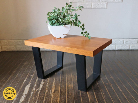 ランドスケーププロダクツ Landscape Products スクエアレッグテーブル SQUARE LEGS TABLE チーク材 Sサイズ 廃番 ◎