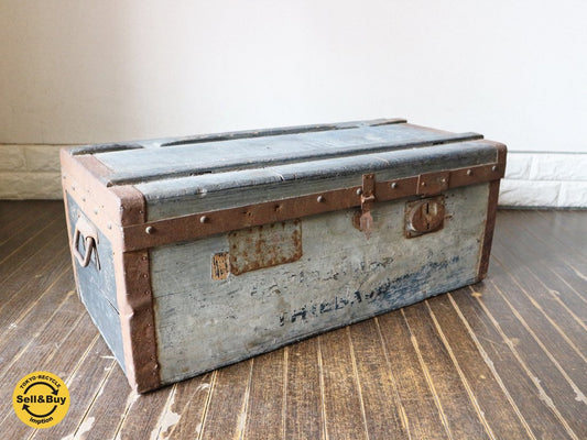 ビンテージ トランク Vintage trunk トランクケース アンティーク 店舗什器 ディスプレイ ◎