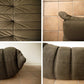 リーンロゼ ligne roset トーゴ TOGO パフ スツール オットマン ヌバック調 A.ブラウン系 フランス 名作 参考価格￥99,360～￥129,600- フレンチモダン ◇