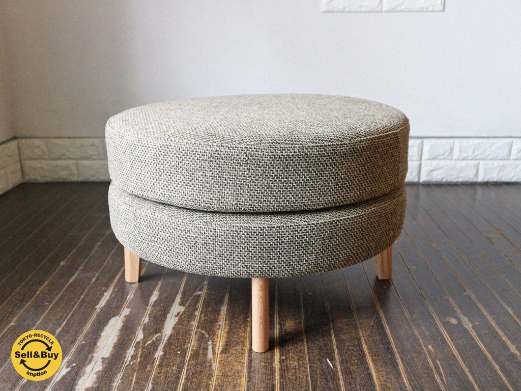 平田椅子製作所 HIRATA ピソリーノ サークルスツール PISOLINO Circle Stool レッドオーク 未使用品 別売トレー付 定価約5万円 ◎