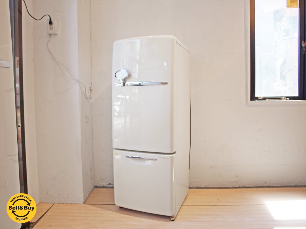 ナショナル National ウィル WiLL FRIDGE mini 162L 冷凍冷蔵庫 2003年製 NR-B162R-W 希少廃番 ★