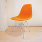 ハーマンミラー Herman Miller ビンテージ 3rd サイドシェルチェア Side shell chair チャールズ ＆ レイ・イームズ ファブリック オレンジカラー ★