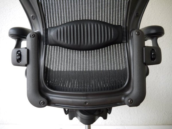 ハーマンミラー HermanMiller アーロンチェア Aeron Chair ランバーサポート フル装備 Bサイズ 定価￥183,600- （ デスクチェア / オフィスチェア ）状態良好 ◇