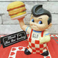 ビッグボーイ BIGBOY ボビーくん ソフビ 貯金箱 フィギュア アメリカンレトロ玩具 ●