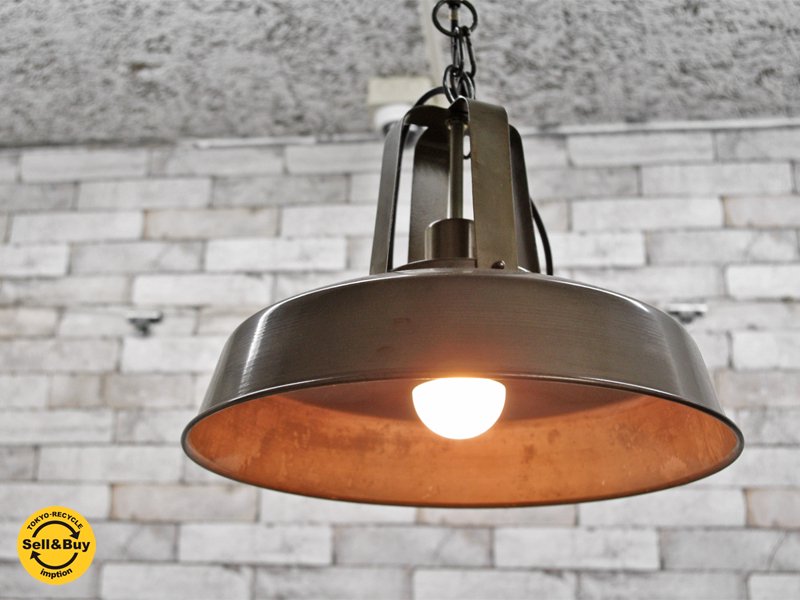 アクメファニチャー ACME Furniture ボルサランプ BOLSA LAMP シルバー インダストリアルデザイン ●