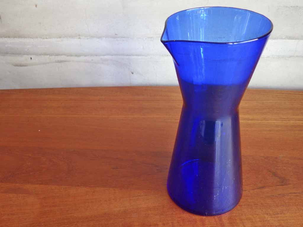 イッタラ iittala カルティオ Kartio ピッチャー カイフランク Kaj Franck コバルトブルー♪