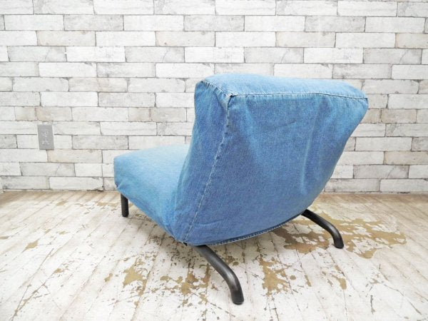 ジャーナルスタンダードファニチャー Journal Standard Furniture ロデ RODEZ CHAIR BABY キッズ 1Pソファ リクライニングソファ デニムカバーリング ●