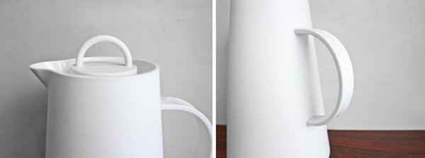 オーレパルスビーデザイン OLE PALSBY DESING サーモジャグ 1L ホワイト 保温ポット 魔法瓶 デンマーク B ◎