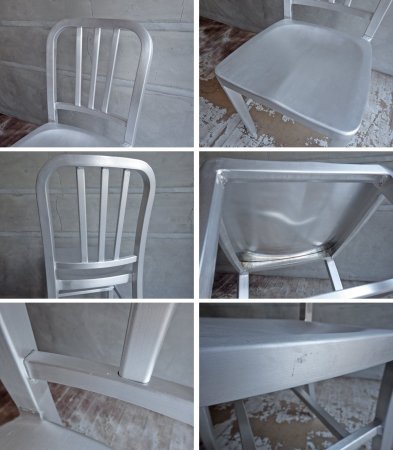 エメコ Emeco ネイビーチェア Navy Chair リプロダクト品 ♪